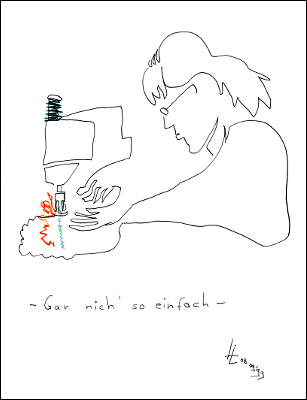Gar nich' so einfach