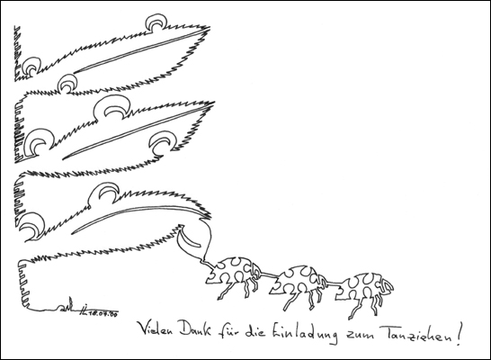 Vielen Dank f&uuml;r die Einladung zum Tauziehen!