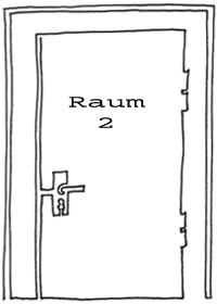 Hier geht's in den Austellungsraum 2